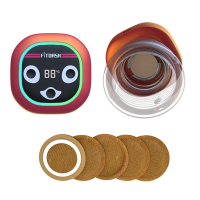 Εξοπλισμός μασάζ Fitdash Ηλεκτρικό Vakuum Cupping Infrared Cupping Massager με θερμότητα