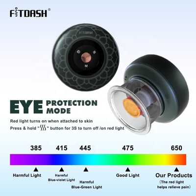 Μέγεθος προϊόντος 94*94*72mm Fitdash Πολυλειτουργικό Moxa Συσκευή Cupping Μασάζ Θεραπεία Σώμα Cupping Σετ για τον άνθρωπο