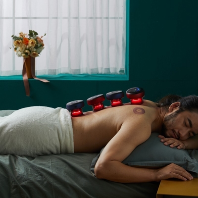 Ασύρματο Fitdash Smart Moxibustion Μασάζ με υπέρυθρη θερμότητα