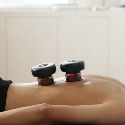 Συσκευή Fitdash θεραπείας με κόκκινο φως για ασύρματη θεραπεία και θεραπεία Moxa Cupping στο σώμα