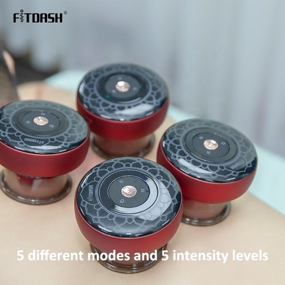 1800mAh χωρητικότητα μπαταρίας Κόκκινο φως Cupping έξυπνο δυναμικό Cupping μασάζ για μασάζ σώματος