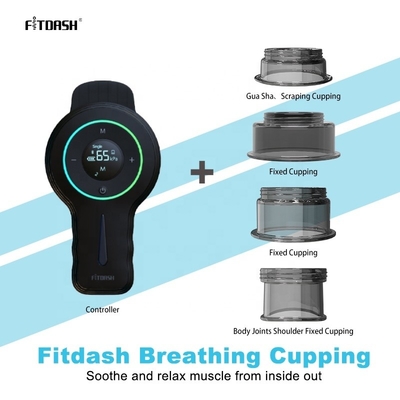 Fitdash ABS PC Cupping Therapy Set 6 PCs Κούπες μασάζ κυτταρίτιδας Κούπες θεραπείας κενού