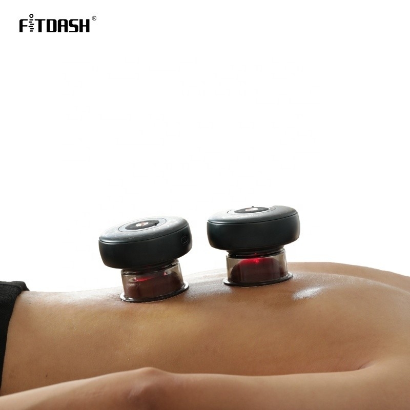 Fitdash Ιατρικό Μασάζ Θεραπεία Κούπες Εγκαθιδρύει Κόκκινο Φως Μασάζ Κούπες για την ανακούφιση του πόνου του σώματος