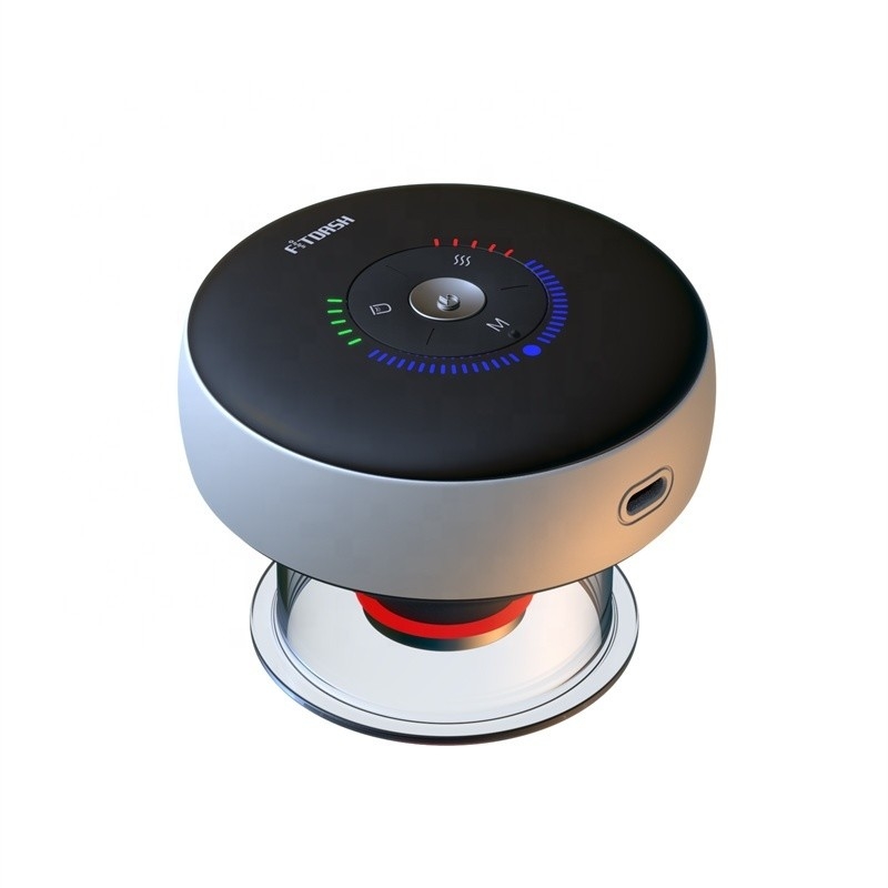 Fitdash Red Light Heating Smart Cupping Massager με υποστήριξη ελέγχου κουμπιών OEM / ODM