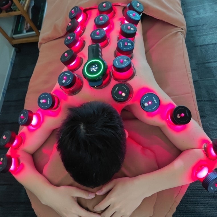 Fitdash ABS PC Cupping Therapy Set 6 PCs Κούπες μασάζ κυτταρίτιδας Κούπες θεραπείας κενού